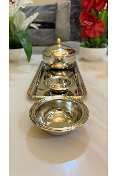 Palaces Date set, silver nickel and two-tone nickel and silver chrome - 4 pieces