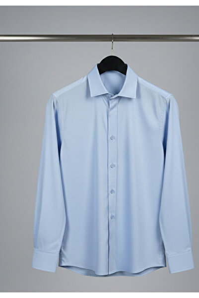 YusGos Long Sleeve Cotton Easy Iron Oxford Regular Fit High Quality Premium Men's Shirt