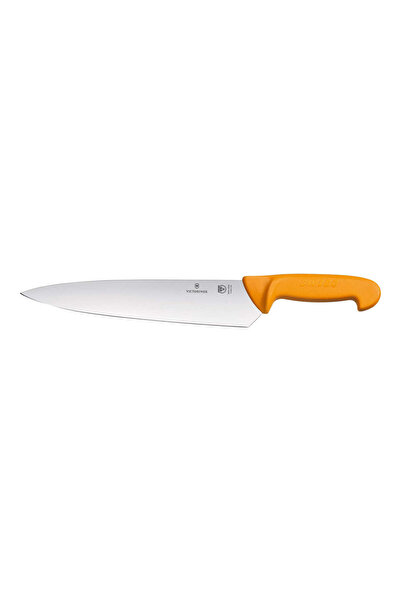 Victorinox Cutit Pentru Carne Swibo 5.8451.26, Lama 26 cm, Portocaliu