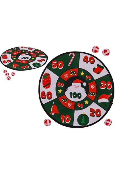 VERK Darts game, Christmas, 4 sticky balls, diameter 35 cm
