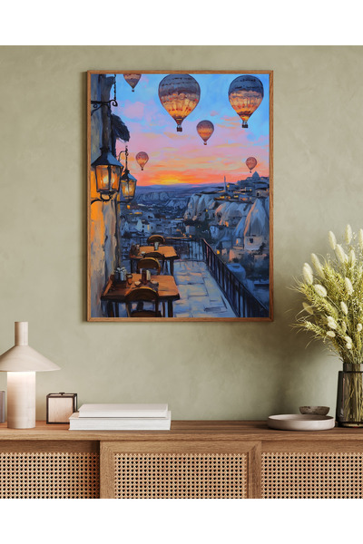 woodhomeworks Ένα τεμάχιο Διακόσμηση γραφείου σαλονιού ζωγραφική Vrynt