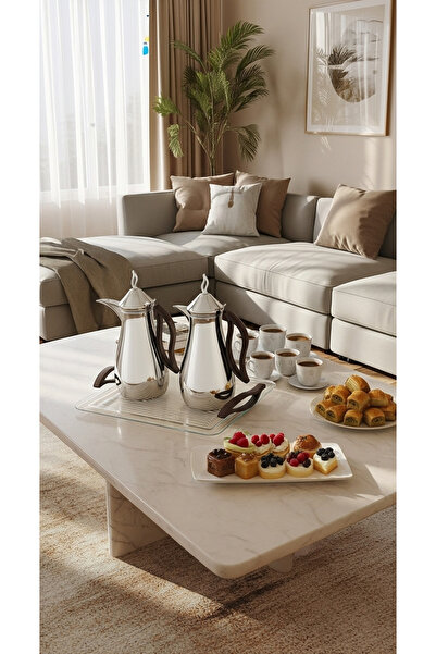 Generic Hospitality set — 1-liter thermos set and acrylic tray with a luxurious design