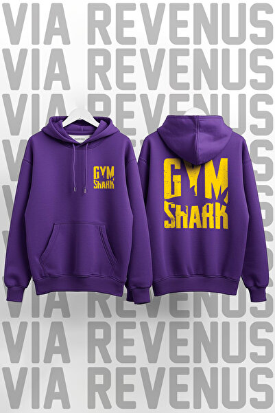 Vordevia Gimnastică cu imprimeu bumbac 100% Calitate Premium cu glugă Swea tr...