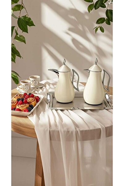 Generic Hospitality set — 1-liter thermos set and acrylic tray with a luxurious design