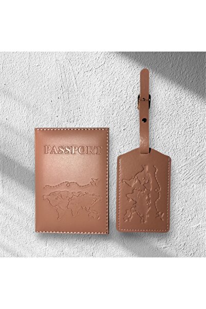 Payidar Hediyelik Passport Cover-Suitcase Label Set