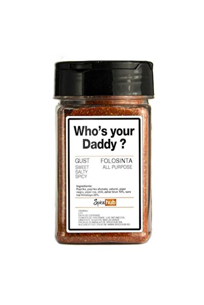 Spicehub Mix Who's Your Daddy, condiment 100% pentru steak, coaste și marinade, 100g