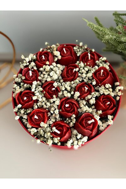 Liora lavin Çiçek buketi mum hediyelik özel gün dekoratif hediyelik