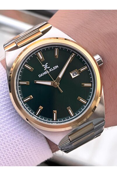 Daniel Klein Italian Design Bracelet Gift 2 Years Warranty 3 Atm Men's Wristwatch Es.10886-4