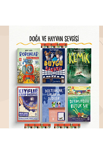 Genç Timaş 5.6.7. SINIF- Duygu Bankası, Dostluklar Sırlar, Robonlar, Kemik, D...