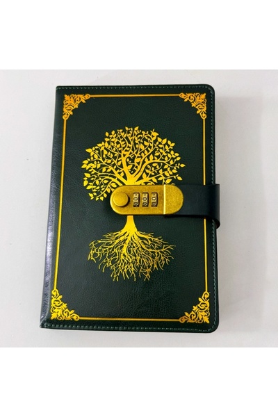 velve Ημερολόγιο Δέντρο της Ζωής, κατασκευασμένο από οικολογικό δέρμα, με αρι...