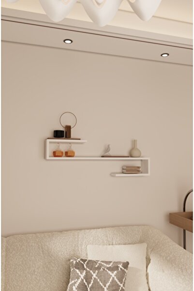 eceahşaptasarım Dekoratif Duvar Rafı