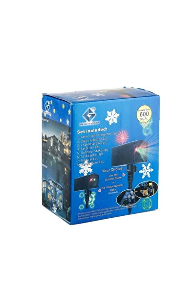 ElectroAZ Proiector laser de interior/exterior LPS-GD-03RG