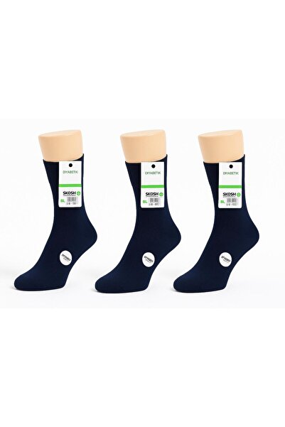 skycott Șosete din bambus pentru bărbați, 3 perechi, șosete bomboane pentru d...