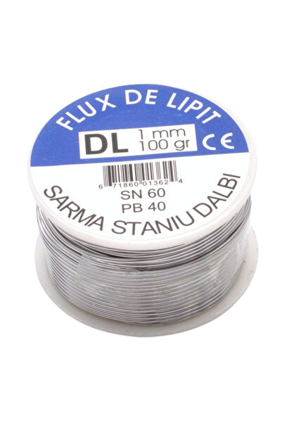 ElectroAZ Flux de lipire cu pastă, 100g - 1mm, SN60/PB40