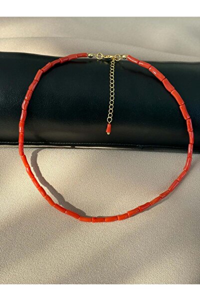 BuinJewellery Gerçek Sicilya Mercanı Gerdanlık Kolye