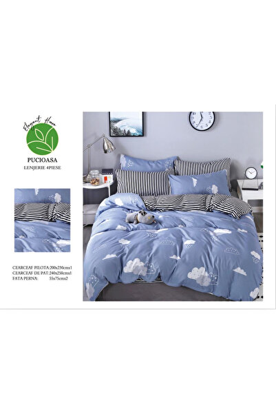 FIONNA.RO Lenjerie De Pat Bumbac Satinat Superior - Norișori