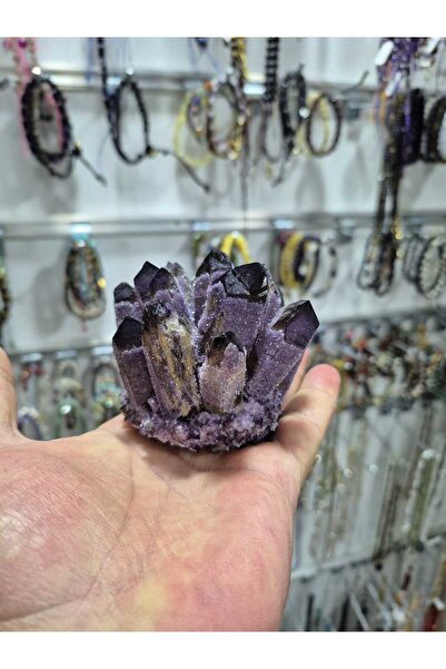 güleçdoğaltaş 💜 Ametist Lotus Çiçeği – Negatif Enerji Dönüştürücü & Ruhsal D...