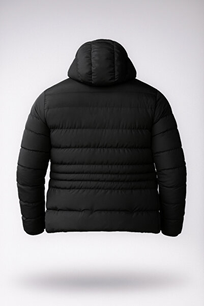 FASİON MEN'S WATERPROOF AND WINDPROOF WINTER PUFF JACKET