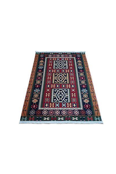 Antik Halı Vintage Model Makinada Yıkanabilir