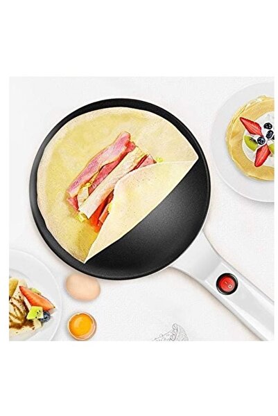 BASHAR Electric Pancake Pan with Black Cord