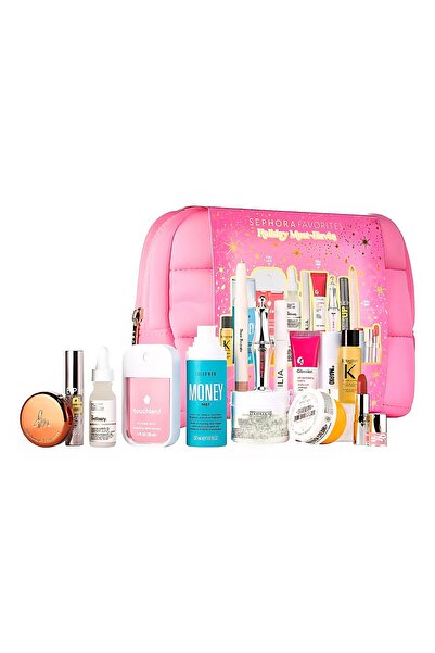 Sephora Beauty مجموعة مستحضرات العناية بالبشرة الأساسية للعطلات من سيفورا 14قطعة