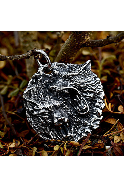 Viking Norse Mythology Valknut Design S+ Quality 316L Stainless Tarnish Free Steel Necklace