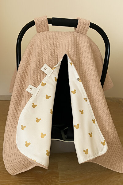 YUSRAMODA Winter Double-Sided Stroller Cover