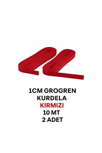 Atölye Doruk شريط جروجرن بعرض 1 سم. 10 أمتار × 2 قطعة