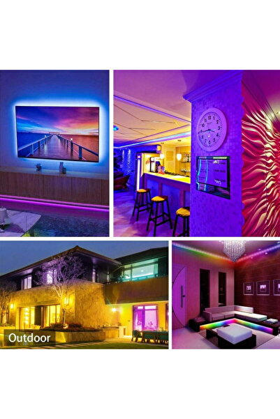 ElectroAZ Κιτ ταινίας LED 5050 RGB IP65 / 5m με Bluetooth + Τηλεχειριστήριο