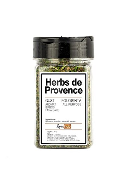 Spicehub Mix Herbs de Provence, condiment 100% pentru pui, legume și preparate mediteraneene, 30g