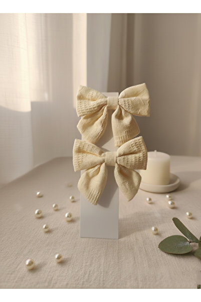 Sepia Shopping KIZ ÇOCUK TOKA FİYONK 2'Lİ KLİPSLİ TOKA SETİ