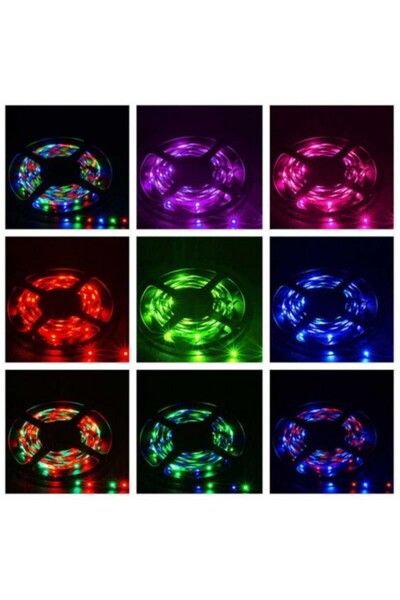 ElectroAZ Κιτ ταινίας LED RGB με τροφοδοτικό και χειριστήριο