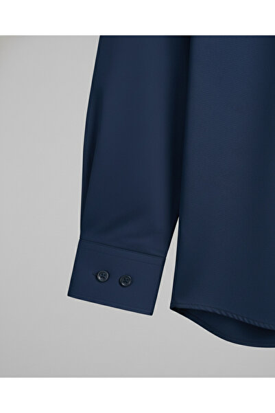 YusGos Women's Long Sleeve Cotton Easy Iron Cotton Satin Regular High Quality Premium Office Shirt