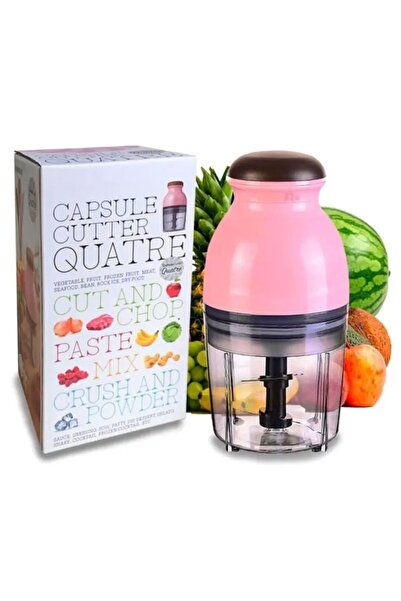 China QUATRE multifunctional chopper for vegetables and fruits Pink 600 ml