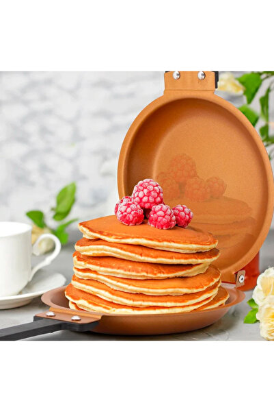 MANDU Double non-stick pancake pan with cool handles