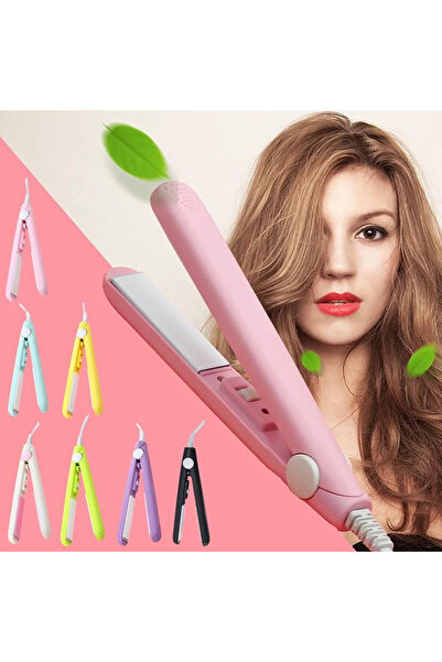 ALFA AKSESUAR 03 Travel Type Mini Hair Straightener Ceramic Tip Straightener