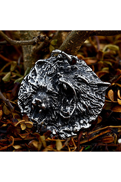 Viking Norse Mythology Valknut Design S+ Quality 316L Stainless Tarnish Free Steel Necklace