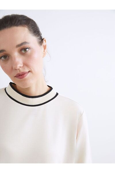 LC Waikiki Lcwaikiki Basic Collar Detailed Women's T-Shirt