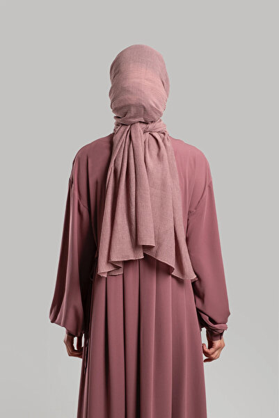 Lemaye Tie-Up Pleated Dress - Rose