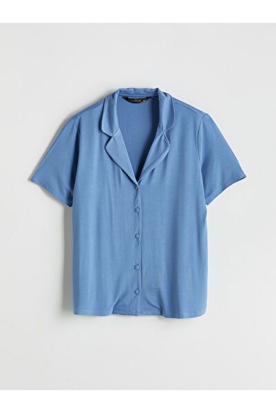 LC Waikiki Lcw Dream Shirt Collar Women's Pajama Top