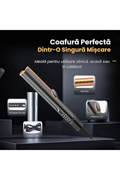 HADEX 2-in-1 Fast-Dry Hair Straightener, Brushless Motor 110000 RPM, 1000W