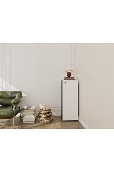 Masif Market MM 1 Kapaklı Ç.A Dolap YL Kygr-Byz 400*350*1050