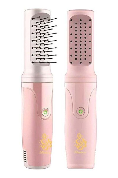 PopZa Upgraded Rechargeable Bakhoor Burner - Portable Electric Oud Incense Aromatherapy (Pink)