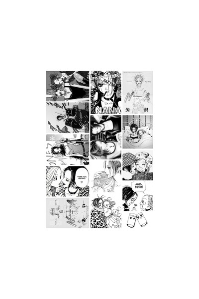 Ororabutik Nana Osaki Hachi Anime Sticker Seti - Etiket Seti Scrapbook Bullet...