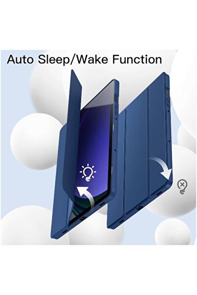 HYX Protective Silicone Tablet Cover for Samsung Galaxy Tab S10 FE / S10 Lite / S9 FE (Blue)