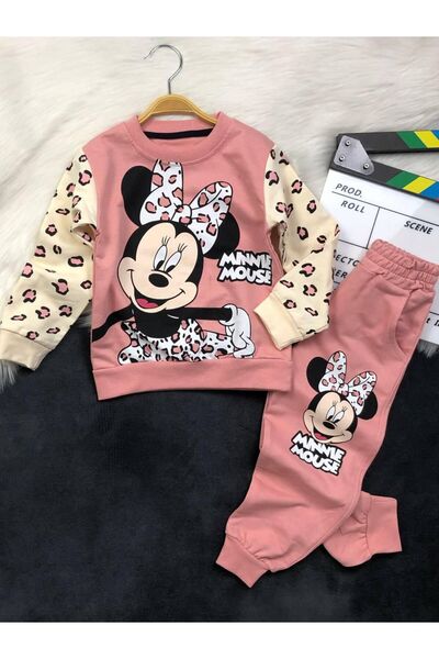 MİLANO KİDS Girl's Seasonal Top and Bottom Set