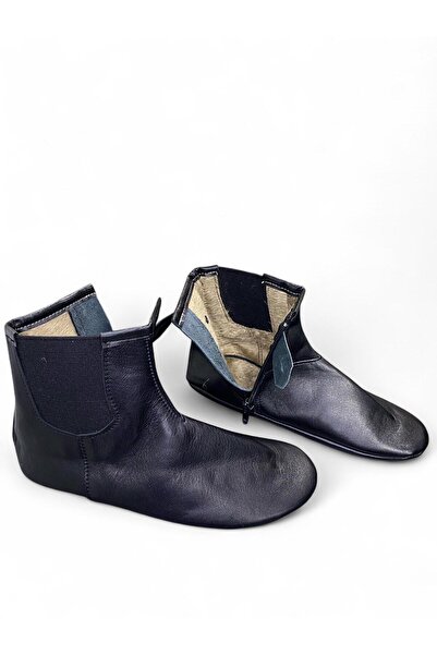 Desimod Hakiki Deri İçi Kürklü Lastikli Çorap Mest (36-45) Numara