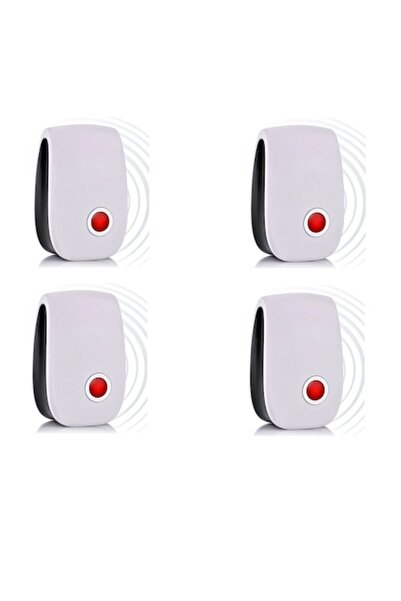 victiny Set de 4 dispozitive cu ultrasunete, anti-dăunători, alb