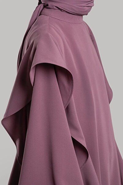 Lemaye Φόρεμα Volanlı Ferace - Dusty Rose