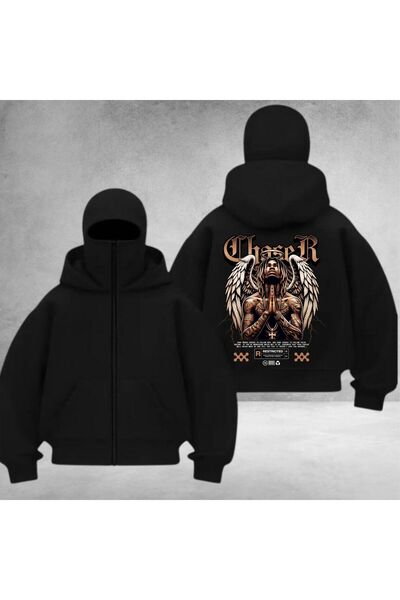 Weekeep Ζακέτα Unisex Balaclava με τύπωμα